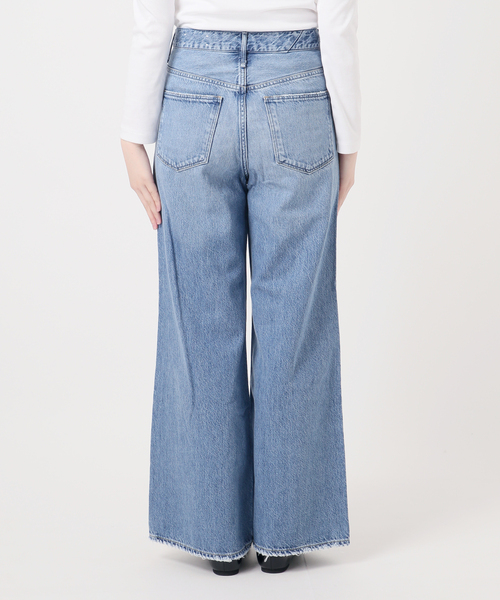 IENA（イエナ）の「upper hights/アッパーハイツ 別注 THE RUTH デニムパンツ L8B312202（デニムパンツ・レディース・チャコールグレー/ブルー・22/26/25/24/23）」の16枚目の写真