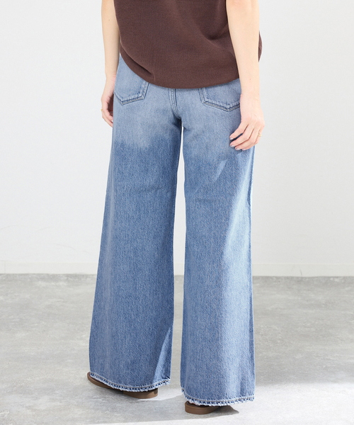 IENA(イエナ)の「upper hights/アッパーハイツ 別注 THE RUTH デニムパンツ L8B312202(デニムパンツ・レディース・チャコールグレー/ブルー・22/26/25/24/23)」の3枚目の写真