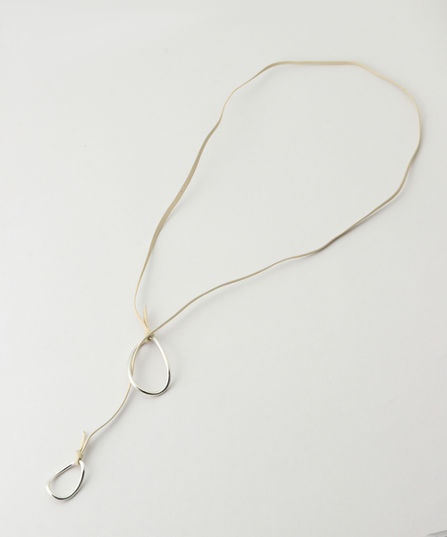 Sympathy of Soul（シンパシーオブソウル）の「Sympathy of Soul/シンパシーオブソウル Vary Leather Necklace（ネックレス・レディース・シルバー・FREE）」の2枚目の写真