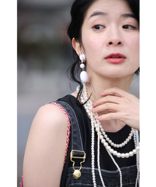 cawaii（カワイイ）の「アクセサリーは、“生き方の輝き” カラーイヤリング（イヤリング・レディース・イエロー/アイボリー/レッド/グリーン・FREE）」の18枚目の写真