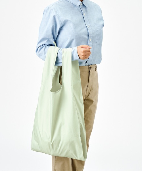 SETUP7（セットアップセブン）の「【SETUP7】ファインライトポリマルシェバッグ（LL）TR-1439 TRW（エコバッグ/サブバッグ・レディース・オリーブ/ブラック・FREE）」の5枚目の写真