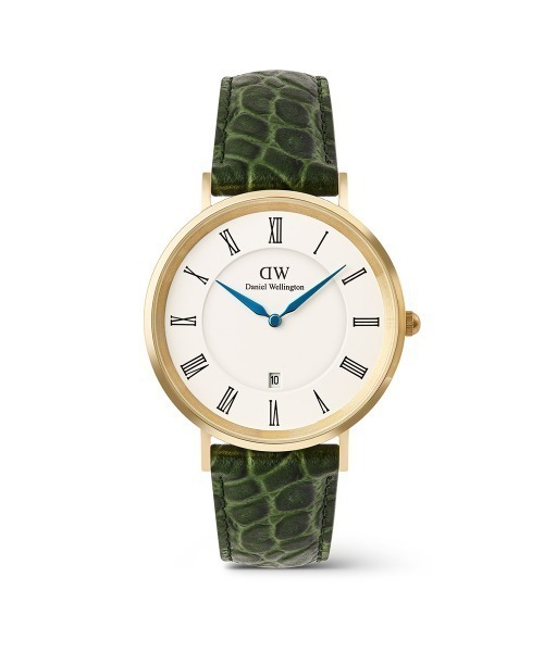 Daniel Wellington(ダニエルウェリントン)の「Classic Roman Numerals Date 40MM 本革 メンズ腕時計(アナログ腕時計・メンズ・ブラック×ゴールド/ダークブラウン系/グリーン/ダークブラウン系1/ダークブラウン系2/ブラック/ブラック×シルバー/ライトブラウン・40mm)」の8枚目の写真