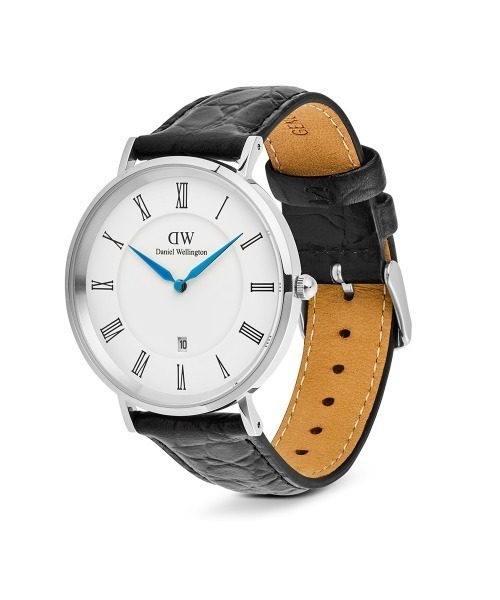 Daniel Wellington(ダニエルウェリントン)の「Classic Roman Numerals Date 40MM 本革 メンズ腕時計(アナログ腕時計・メンズ・ブラック×ゴールド/ダークブラウン系/グリーン/ダークブラウン系1/ダークブラウン系2/ブラック/ブラック×シルバー/ライトブラウン・40mm)」の11枚目の写真