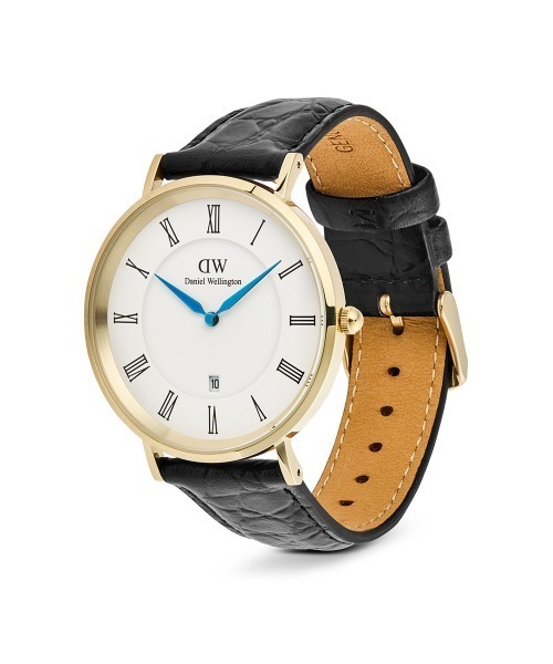 Daniel Wellington(ダニエルウェリントン)の「Classic Roman Numerals Date 40MM 本革 メンズ腕時計(アナログ腕時計・メンズ・ブラック×ゴールド/ダークブラウン系/グリーン/ダークブラウン系1/ダークブラウン系2/ブラック/ブラック×シルバー/ライトブラウン・40mm)」の13枚目の写真