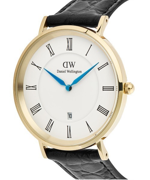 Daniel Wellington(ダニエルウェリントン)の「Classic Roman Numerals Date 40MM 本革 メンズ腕時計(アナログ腕時計・メンズ・ブラック×ゴールド/ダークブラウン系/グリーン/ダークブラウン系1/ダークブラウン系2/ブラック/ブラック×シルバー/ライトブラウン・40mm)」の14枚目の写真