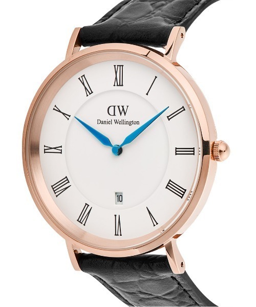 Daniel Wellington(ダニエルウェリントン)の「Classic Roman Numerals Date 40MM 本革 メンズ腕時計(アナログ腕時計・メンズ・ブラック×ゴールド/ダークブラウン系/グリーン/ダークブラウン系1/ダークブラウン系2/ブラック/ブラック×シルバー/ライトブラウン・40mm)」の10枚目の写真