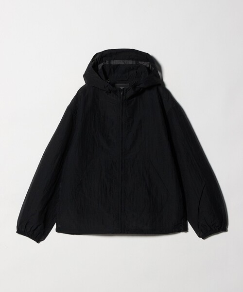 green label relaxing(グリーンレーベルリラクシング)の「シアー リップ ジップ パーカー(ブルゾン・メンズ・ライトグレー/ブラック・L/M/XL)」の16枚目の写真