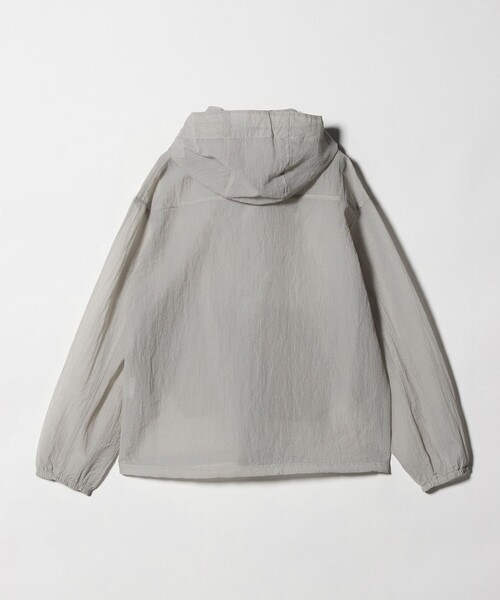 green label relaxing(グリーンレーベルリラクシング)の「シアー リップ ジップ パーカー(ブルゾン・メンズ・ライトグレー/ブラック・L/M/XL)」の18枚目の写真