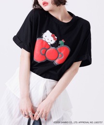 DOUBLE NAME | 【m:rex】ハローキティコラボ リボンモチーフTEE(Tシャツ/カットソー)