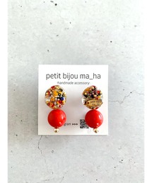 tone | 【petitbijou ma_ha】オリジナルパーツ×ボール2WAYピアス(ピアス（両耳用）)