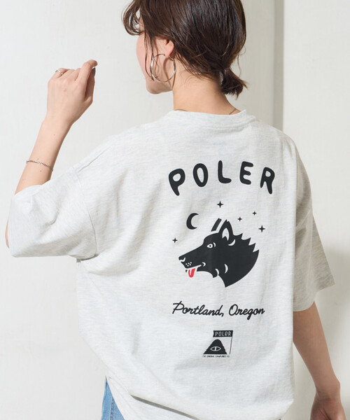 限定展開 POLeR×FREAK'S STORE/ポーラー 別注 ビッグシルエット ウルフ