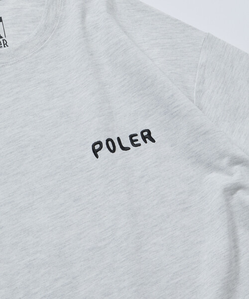 FREAK'S STORE(フリークスストア)の「限定展開 POLeR×FREAK'S STORE/ポーラー 別注 ビッグシルエット ウルフフェイス バックプリント Tシャツ(Tシャツ/カットソー・メンズ・ブラック/ホワイト/アッシュグレー/スミクロ・MEDIUM/SMALL/LARGE)」の19枚目の写真