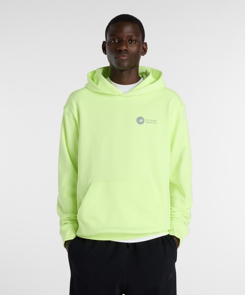 NEW BALANCE(ニューバランス)の「ボルテックスフーディ(パーカー・メンズ・レモンイエロー/ブラック・SMALL/MEDIUM/LARGE/X-LARGE/XX-LARGE)」の2枚目の写真