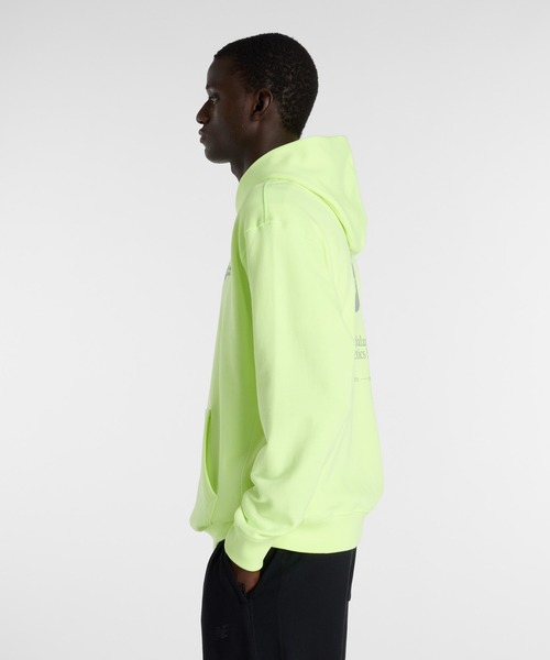 NEW BALANCE(ニューバランス)の「ボルテックスフーディ(パーカー・メンズ・レモンイエロー/ブラック・SMALL/MEDIUM/LARGE/X-LARGE/XX-LARGE)」の8枚目の写真