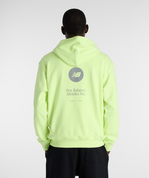 NEW BALANCE(ニューバランス)の「ボルテックスフーディ(パーカー・メンズ・レモンイエロー/ブラック・SMALL/MEDIUM/LARGE/X-LARGE/XX-LARGE)」の9枚目の写真