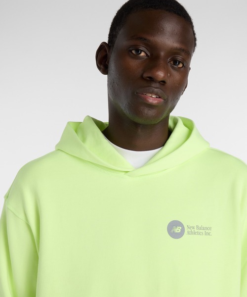 NEW BALANCE(ニューバランス)の「ボルテックスフーディ(パーカー・メンズ・レモンイエロー/ブラック・SMALL/MEDIUM/LARGE/X-LARGE/XX-LARGE)」の10枚目の写真