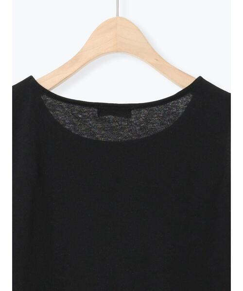 Samansa Mos2（サマンサ モスモス）の「裾スカラップレースノースリーブインナー（Tシャツ/カットソー・レディース・ブラック/オフホワイト・F）」の4枚目の写真