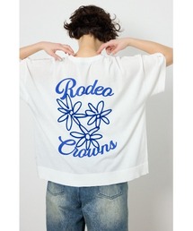 RODEO CROWNS WIDE BOWL | フラワーロゴニットトップス(ニット/セーター)