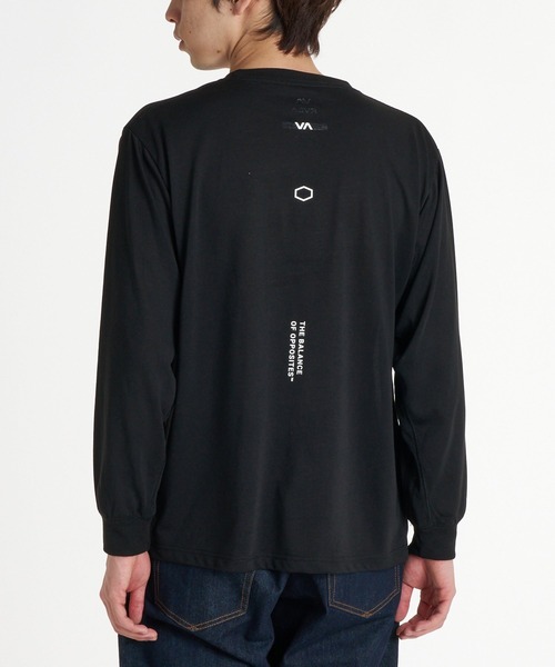 RVCA(ルーカ)の「RVCA メンズ ID LS ロンT 【2026年春夏モデル】(Tシャツ/カットソー・メンズ・ブラック/ホワイト/グリーン系その他・X-LARGE/SMALL/MEDIUM/LARGE)」の13枚目の写真