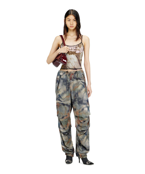 DIESEL（ディーゼル）の「ウィメンズ キャミソールトップ T-UCA（キャミソール・レディース・マルチ・SMALL/MEDIUM/LARGE/X-SMALL）」の2枚目の写真