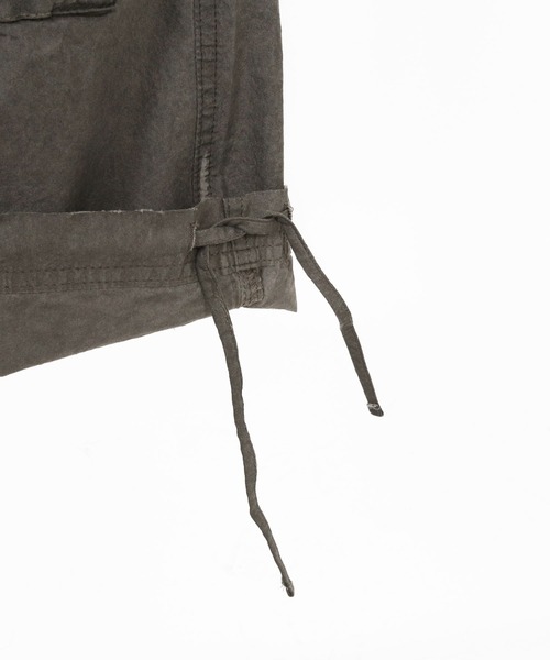 ADAM PATEK(アダムパテック)の「mp14755-grunge layered Cargo Pants レイヤードカーゴパンツ(AP2618046)(カーゴパンツ・メンズ・カーキ・FREE)」の19枚目の写真