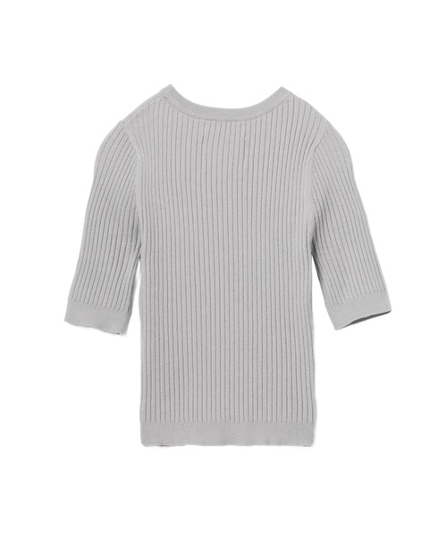 A BATHING APE(アベイシングエイプ)の「FITTED RIBBED SWEATER(ニット/セーター・レディース・グレー・X-SMALL/SMALL)」の3枚目の写真