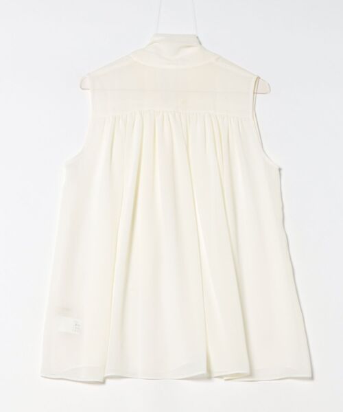 DESIGNWORKS（デザインワークス）の「シフォンボウタイブラウス（シャツ/ブラウス・レディース・オフホワイト・38）」の2枚目の写真