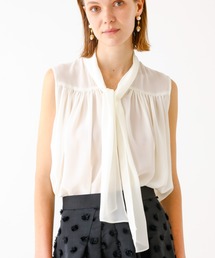 DESIGNWORKS | シフォンボウタイブラウス(シャツ/ブラウス)
