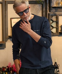 Maison code 13（メゾンコードサーティーン）の「mlt5604-super heavyweight 10oz long sleeve tee ロングスリーブTシャツ(M26S-30)（Tシャツ/カットソー）」