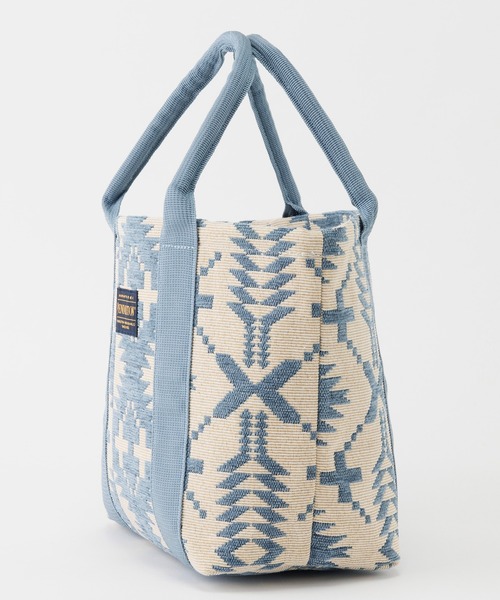 PENDLETON（ペンドルトン）の「PENDLETON/ペンドルトン ゴブラン ジャガード ミニトート（トートバッグ・レディース・ブラック/ブルー・FREE）」の8枚目の写真