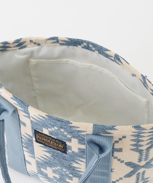 PENDLETON（ペンドルトン）の「PENDLETON/ペンドルトン ゴブラン ジャガード ミニトート（トートバッグ・レディース・ブラック/ブルー・FREE）」の9枚目の写真