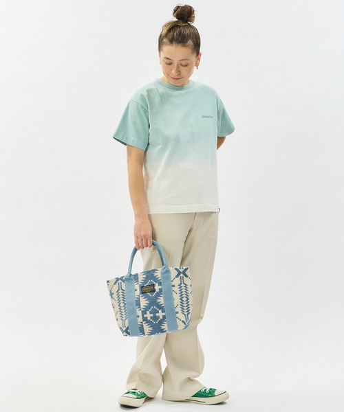 PENDLETON（ペンドルトン）の「PENDLETON/ペンドルトン ゴブラン ジャガード ミニトート（トートバッグ・レディース・ブラック/ブルー・FREE）」の11枚目の写真