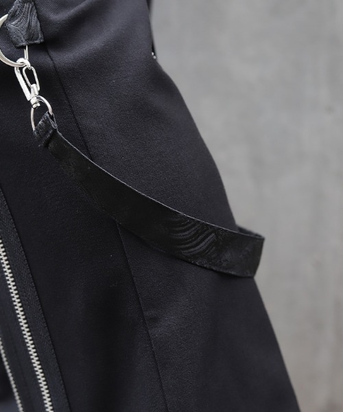 REZEN（リゼン）の「彼岸花×鬼火ボンテージパンツ（その他パンツ・メンズ・ローズ/ブルーパープル/ライトグレー・SMALL/MEDIUM/LARGE）」の12枚目の写真