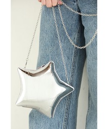 CAWAII（カワイイ）の「ぷっくり星型バルーン風チェーンバッグ（チェーンショルダー付き)（ショルダーバッグ）」