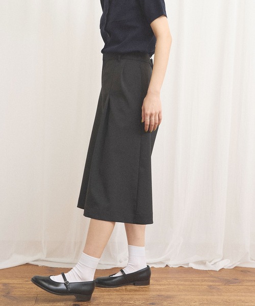 fig Ｌondon（フィグロンドン）の「standard haif pants（その他パンツ・レディース・チャコールグレー/グレー・FREE）」の16枚目の写真