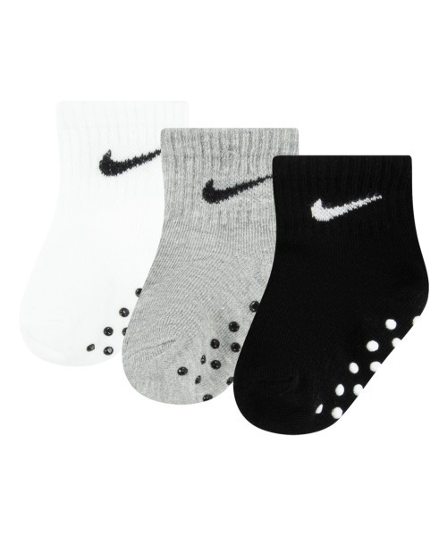 NIKE(ナイキ)の「NIKE グリッパーソックス(ソックス/靴下・キッズ・グレー・7-9cm/9-15cm)」の8枚目の写真