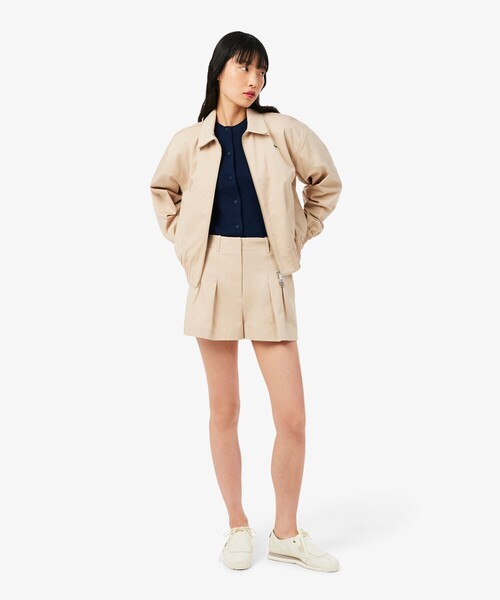 LACOSTE(ラコステ)の「シームレス3Dニットカーディガン(カーディガン/ボレロ・レディース・ネイビー/イエロー・38/36/34/40)」の13枚目の写真