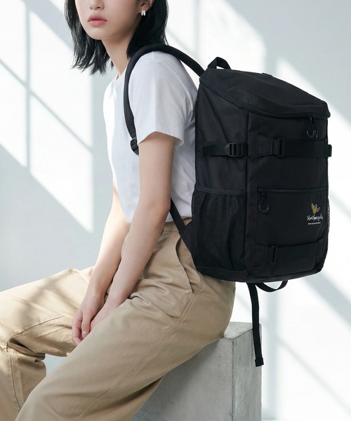 Mark Gonzales(マーク・ゴンザレス)の「【Mark Gonzales/マーク ゴンザレス】アートワークデザインコレクション シャープボックス バックパック(バックパック/リュック・メンズ・ブラック系2/ブラック系1・FREE)」の19枚目の写真