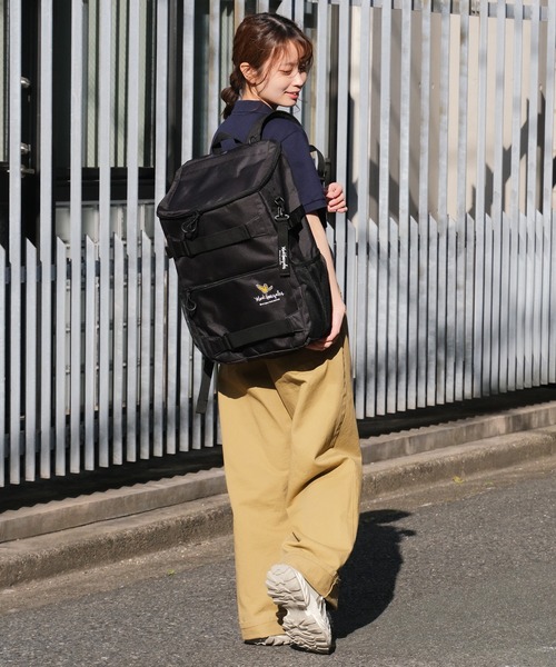 Mark Gonzales(マーク・ゴンザレス)の「【Mark Gonzales/マーク ゴンザレス】アートワークデザインコレクション シャープボックス バックパック(バックパック/リュック・メンズ・ブラック系2/ブラック系1・FREE)」の4枚目の写真
