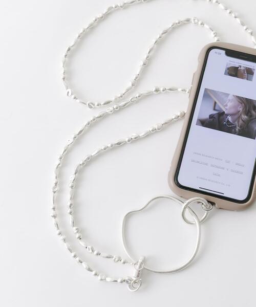 SMELLY(スメリー)の「ニュアンスメタルマルチショルダー(スマホグッズ・レディース・シルバー・-)」の1枚目の写真