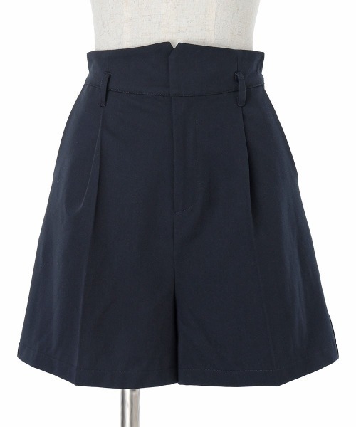 F i.n.t(フィント)の「細ベルト付きハイウエストショートパンツ(その他パンツ・レディース・ダークグレー/ネイビー・FREE)」の16枚目の写真