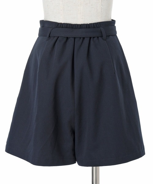 F i.n.t(フィント)の「細ベルト付きハイウエストショートパンツ(その他パンツ・レディース・ダークグレー/ネイビー・FREE)」の17枚目の写真
