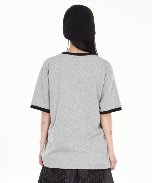 IDWS(アイドンワナセル)の「Broken Ringer T-Shirt Gray(Tシャツ/カットソー・レディース・その他・0/1/2)」の15枚目の写真
