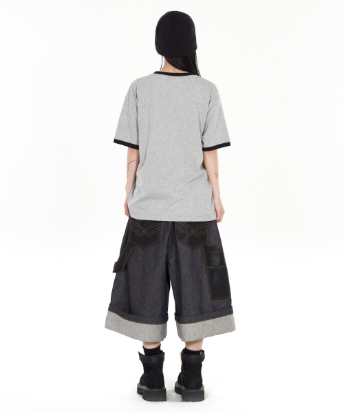 IDWS(アイドンワナセル)の「Broken Ringer T-Shirt Gray(Tシャツ/カットソー・レディース・その他・0/1/2)」の18枚目の写真