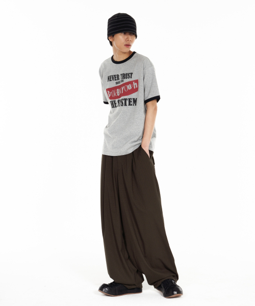 IDWS(アイドンワナセル)の「Broken Ringer T-Shirt Gray(Tシャツ/カットソー・レディース・その他・0/1/2)」の20枚目の写真