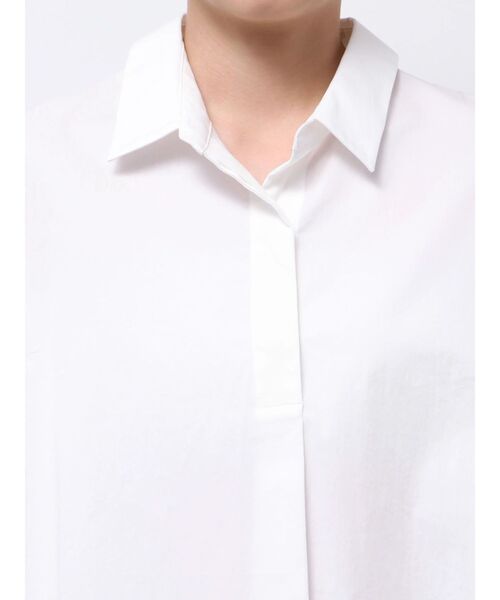 ELENDEEK(エレンディーク)の「オーバーテントブラウス(シャツ/ブラウス・レディース・ライトブルー/グレー/オフホワイト・FREE)」の9枚目の写真