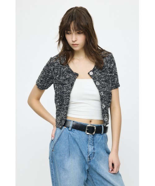 TWEED CRUSH トップス（Tシャツ/カットソー）｜MOUSSY（マウジー）の