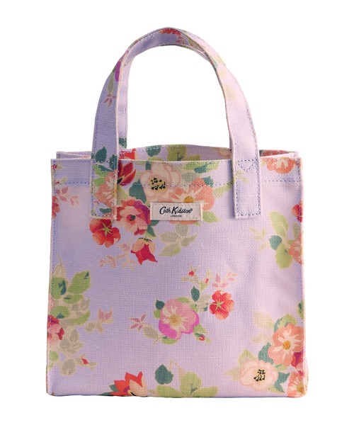 Cath Kidston(キャスキッドソン)の「スモール ブックバッグ Archive Floral(ハンドバッグ・レディース・ラベンダー・FREE)」の2枚目の写真