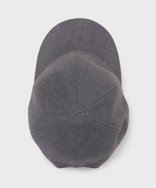 INDIVI（インディヴィ）の「【大人カジュアル／リネン混】ベーシックキャップ（キャップ・レディース・チャコールグレー/ベージュ系その他7・00）」の4枚目の写真