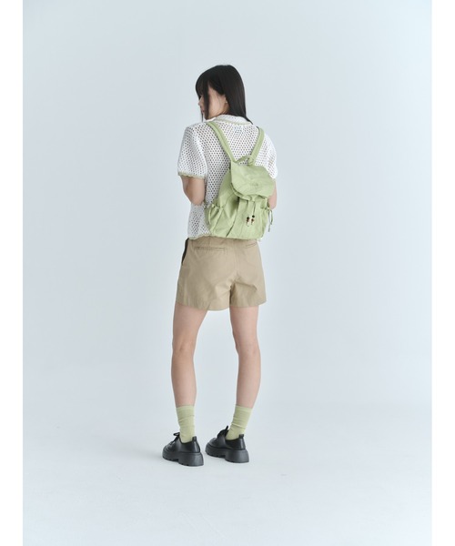 codegraphy(コードグラフィー)の「(Women) Nylon Backpack CBFUWBP001(バックパック/リュック・レディース・LIME/Beige・フリー)」の13枚目の写真